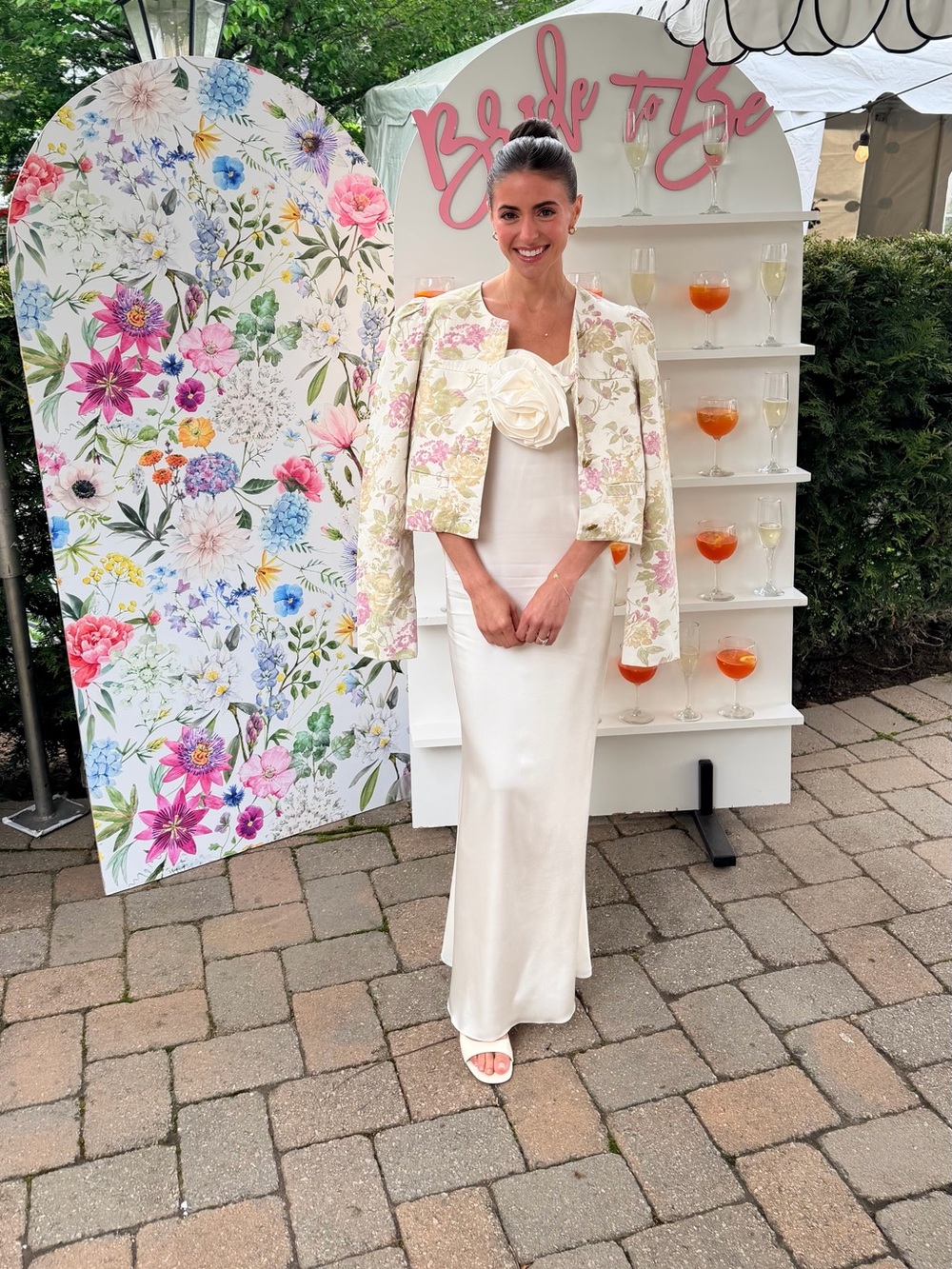 Caroline Constas Florentine bridal gown - bridal shower, bachelorette - Picture 6 of 8